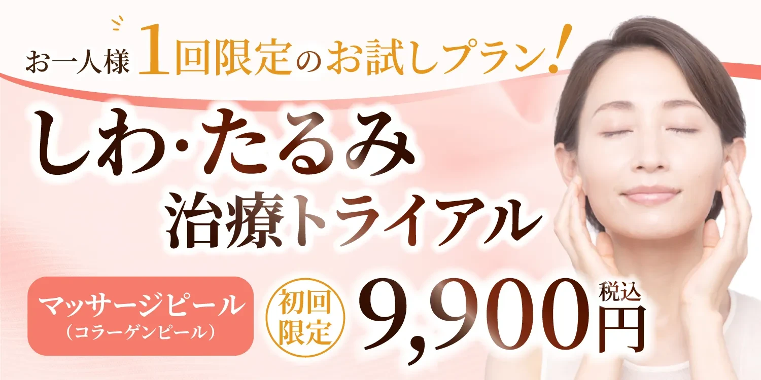 しわ・たるみ治療トライアルプラン
