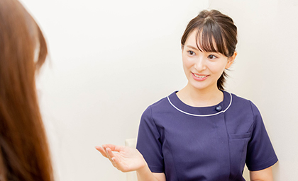 生活習慣やスキンケアも丁寧にアドバイス