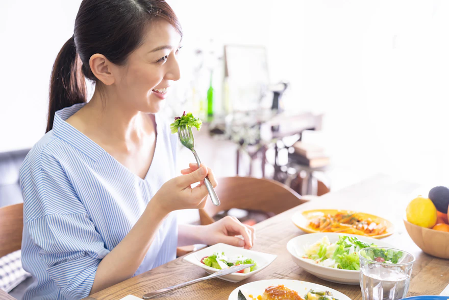 栄養バランスの良い食事を摂る