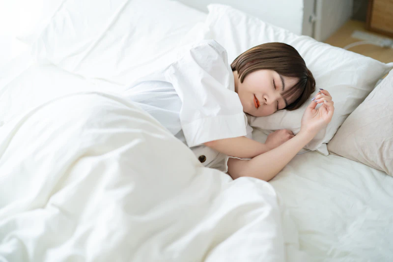 十分な睡眠時間を確保する