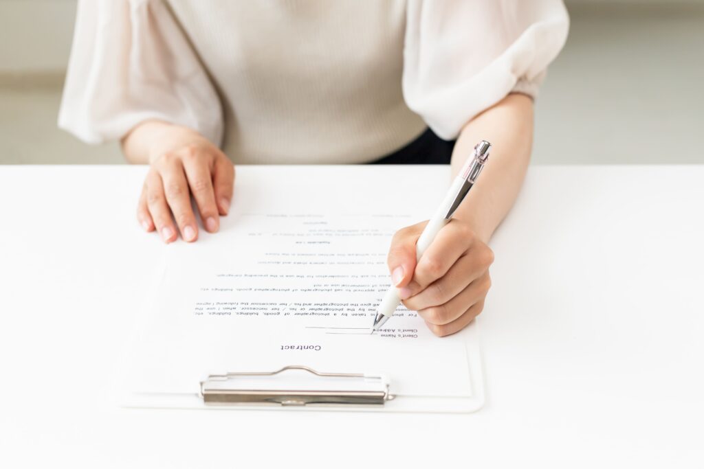 通うたびに契約と支払いが必要